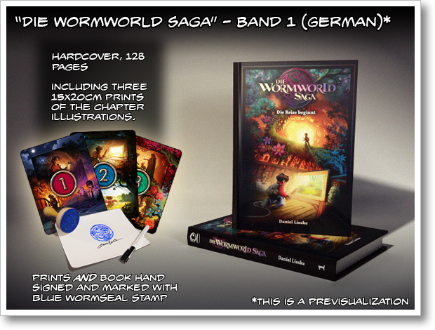 Wormdworld Saga Kickstarter Limited Edition