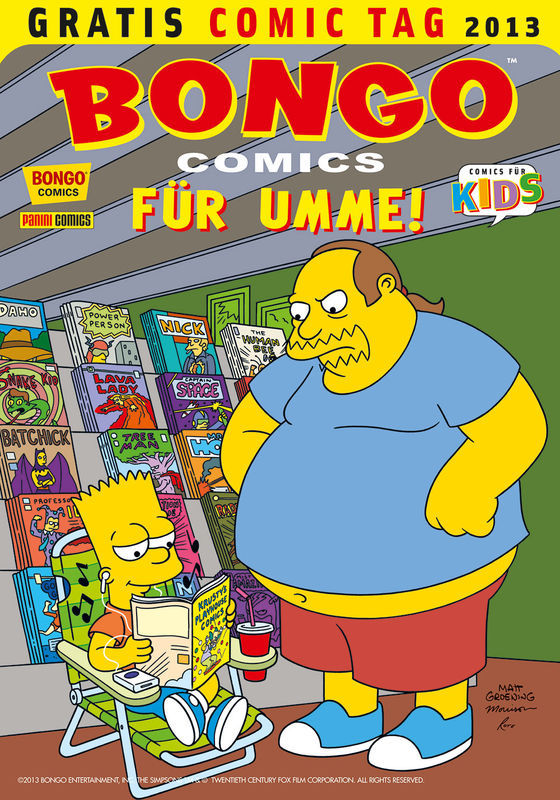 Simpsons Comics für umme!