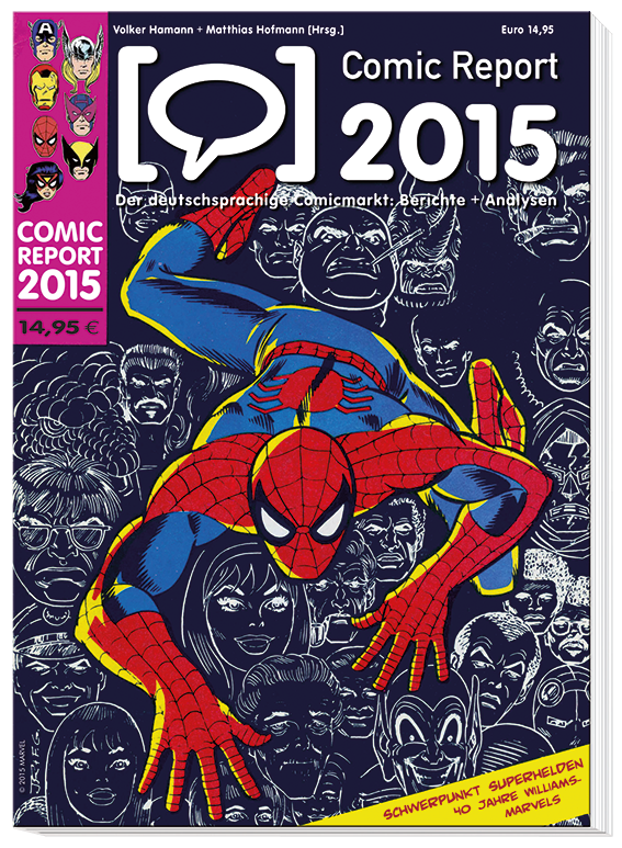 Das Titelbild vom COMIC REPORT 2015