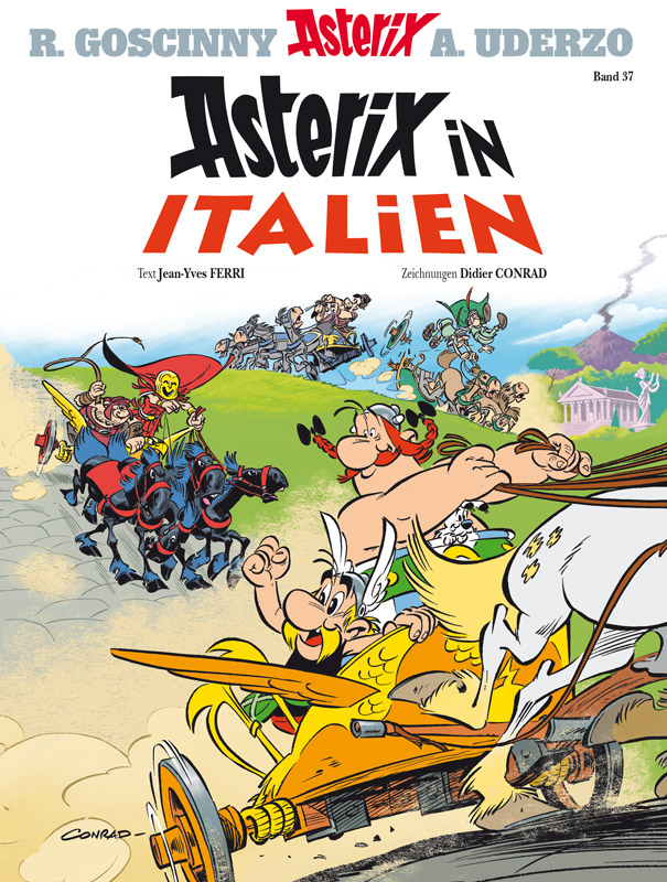 Das Titelbild vom neuen Asterix-Album