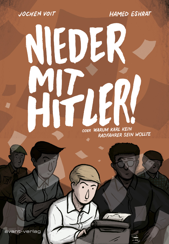 Nieder mit Hitler!, Titelbild