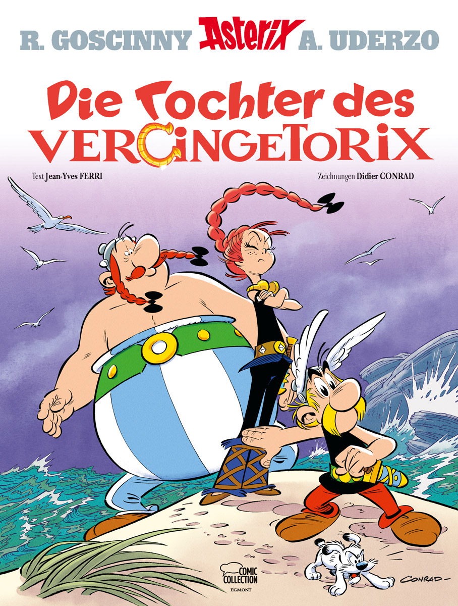 Das Titelbild vom neuen Asterix-Album