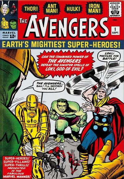 Das Titelbild von Marvel Comics Library Volume 1: Avengers
