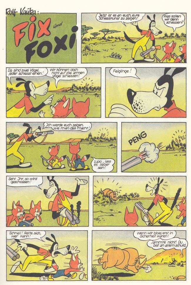 Beispielseite von Fix und Foxi Heft 52 (1956)