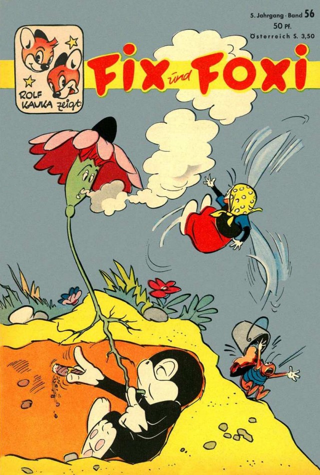 Titelbild von Fix und Foxi Heft 56 (1956)