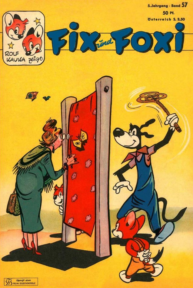 Titelbild von Fix und Foxi Heft 57 (1956)