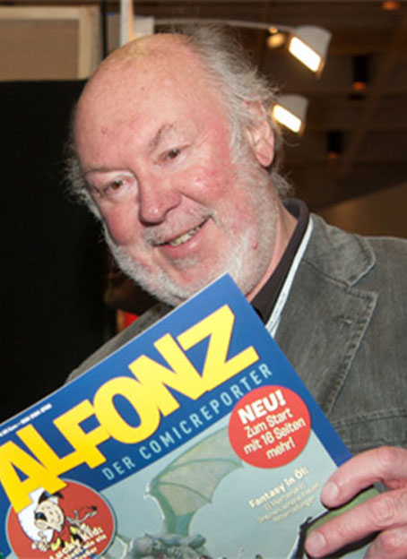 Herbert Heinzelmann liest ALFONZ! Foto © 2012 Uwe Zimmermann