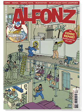 Das Titelbild von Alfonz 2/2023