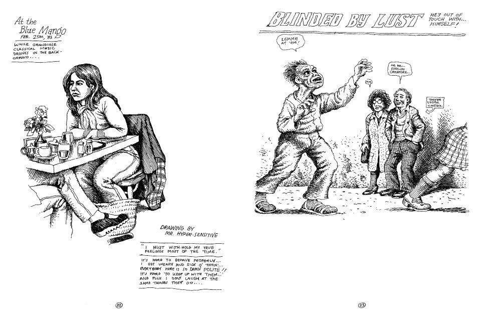 Robert Crumb Sketbooks Leseprobe