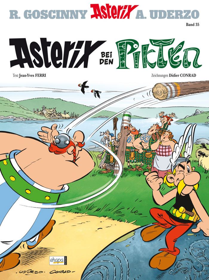 Das Cover vom neuen Asterix Band 35