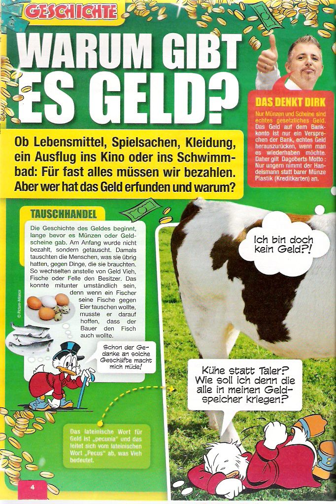 Titelbild von Micky Maus macht Schule! Nr. 1 (Leseprobe)