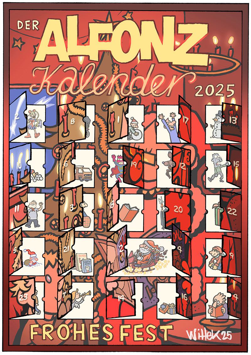 ALFONZ Weihnachten von Wittek 2025