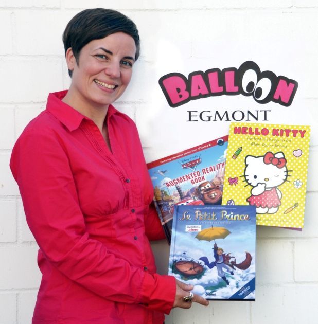 Alexandra Germann präsentiert die ersten Titel von &quot;Egmont Balloon&quot;